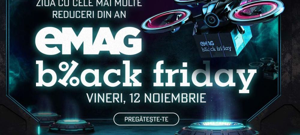 Emag Black Friday 2021 Anuntat Pentru 12 Noiembrie In Romania Idevice Ro